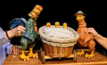 O kohoutkovi a slepičce – Malé divadélko Praha